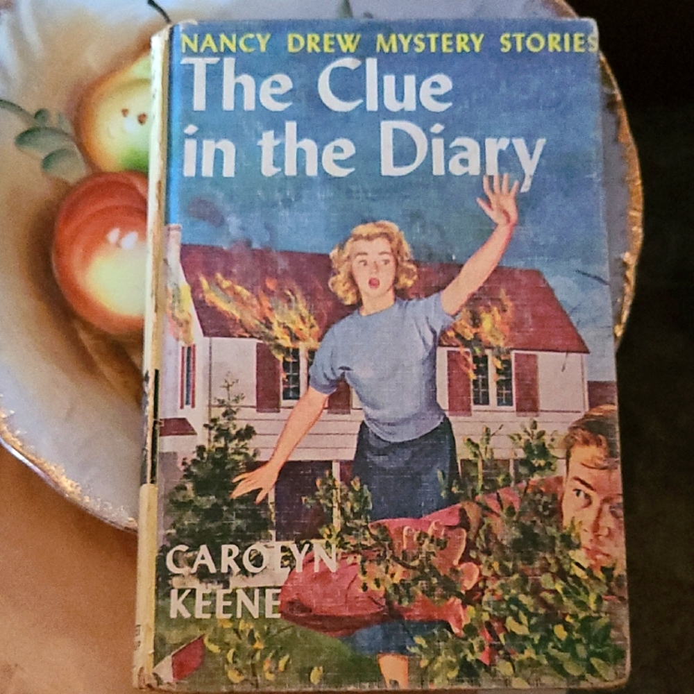 Nancy Drew MYSTERY Stories The Clue In The Diary 1962 #7